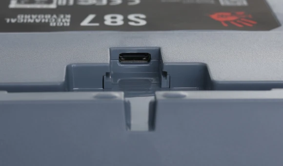 Клавиатура A4Tech Bloody S87 Energy механическая серый USB for gamer LED (S87 USB ENERGY ASH) кабель 1.8м Клавиатура A4Tech Bloody S87 Energy механическая серый USB for gamer LED (S87 USB ENERGY ASH) кабель 1.8м