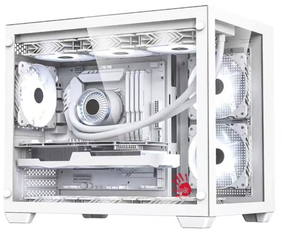 Корпус Digma DCC-MN304 черный без БП mATX 2x120mm 2xUSB2.0 1xUSB3.0 audio