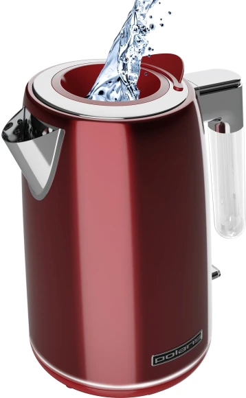 Чайник электрический Polaris PWK 1760CGL 1.7л. 2150Вт графит корпус: стекло/металл