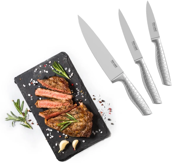Набор ножей кухон. Rondell Imperial RD-2008 компл.:3предм. стальной подар.коробка