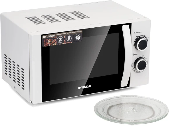 Микроволновая Печь Hyundai HYM-M2043 20л. 700Вт белый/черный Микроволновая Печь Hyundai HYM-M2043 20л. 700Вт белый/черный