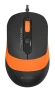 Клавиатура + мышь A4Tech Fstyler F1010 клав:черный/оранжевый мышь:черный/оранжевый USB Multimedia (F1010 ORANGE)