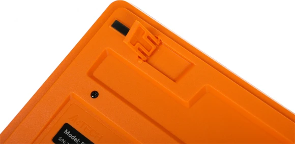 Клавиатура + мышь A4Tech Fstyler F1010 клав:черный/оранжевый мышь:черный/оранжевый USB Multimedia (F1010 ORANGE)