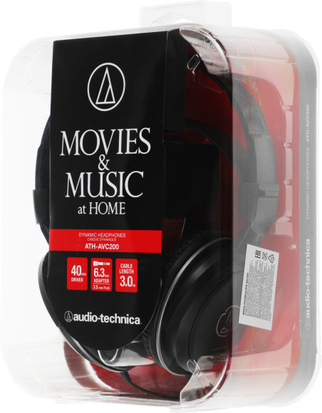 Наушники накладные Audio-Technica ATH-AVC200 3м черный проводные оголовье (15118391) Наушники накладные Audio-Technica ATH-AVC200 3м черный проводные оголовье (15118391)