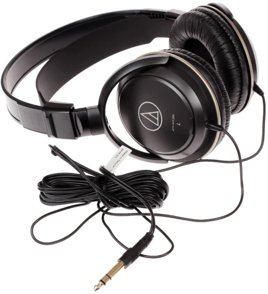 Наушники накладные Audio-Technica ATH-AVC200 3м черный проводные оголовье (15118391) Наушники накладные Audio-Technica ATH-AVC200 3м черный проводные оголовье (15118391)