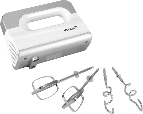 Миксер ручной Vitek VT-HM5001 800Вт белый/серебристый Миксер ручной Vitek VT-HM5001 800Вт белый/серебристый