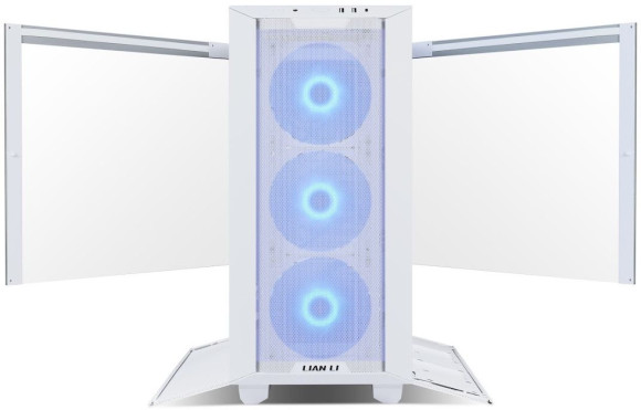 Корпус Lian-Li Lancool III RGB белый без БП ATX 10x120mm 3x140mm 2xUSB3.0 audio bott PSU Корпус Lian-Li Lancool III RGB белый без БП ATX 10x120mm 3x140mm 2xUSB3.0 audio bott PSU
