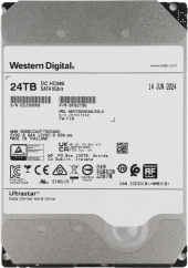 Жесткий диск WD SATA-III 24TB WUH722424ALE6L4 Server Ultrastar DC HC580 4KN (7200rpm) 512Mb 3.5"