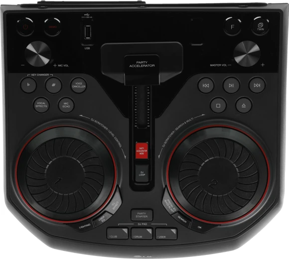 Минисистема LG XBOOM OL75DK черный 600Вт CD CDRW DVD DVDRW FM USB BT