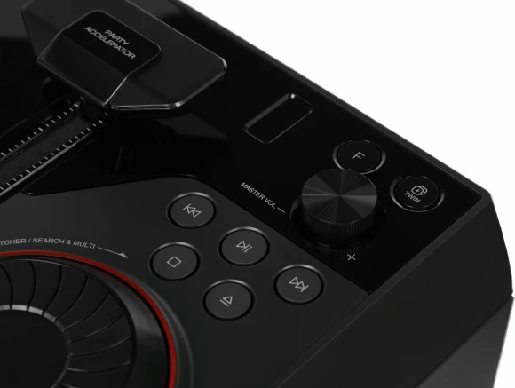 Минисистема LG XBOOM OL75DK черный 600Вт CD CDRW DVD DVDRW FM USB BT