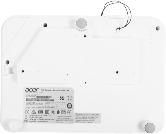 Проектор Acer H6815BD DLP 4000Lm LS (3840x2160) 10000:1 ресурс лампы:5000часов 2xHDMI 2.88кг Проектор Acer H6815BD DLP 4000Lm LS (3840x2160) 10000:1 ресурс лампы:5000часов 2xHDMI 2.88кг
