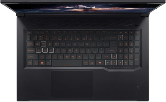 Ноутбук Acer Nitro V 17 AI ANV17-41-R6A6 Ryzen 7 260 16Gb SSD1Tb NVIDIA GeForce RTX 5060 8Gb 17.3" IPS FHD (1920x1080) без ОС black WiFi BT Cam (NH.QYVCD.005)