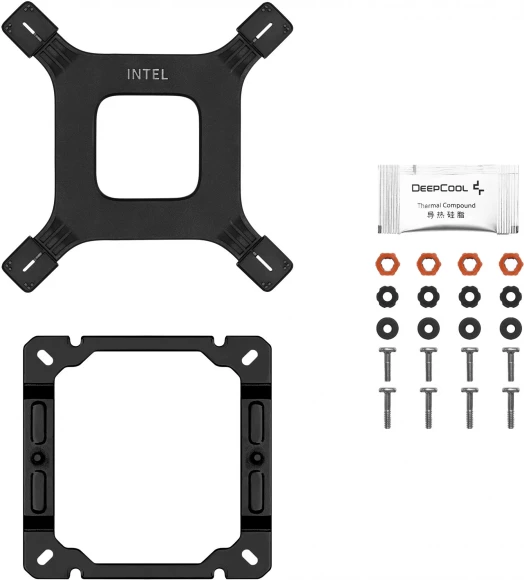 Устройство охлаждения(кулер) Deepcool AG620 Bk V2 ARGB Soc-AM5/AM4/1200/1700/1851 черный 4-pin 15-29.4dB Al+Cu 260W 1330gr Ret (R-AG620-BKAMMN-GJD)