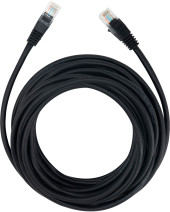 Патч-корд Buro UTP 4 пары cat.5E CCA molded 7м черный RJ-45 (m)-RJ-45 (m)