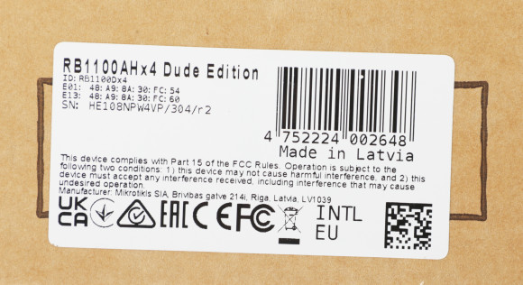 Роутер MikroTik RB1100AHx4 Dude Edition (RB1100DX4) 10/100/1000BASE-TX серый Роутер MikroTik RB1100AHx4 Dude Edition (RB1100DX4) 10/100/1000BASE-TX серый
