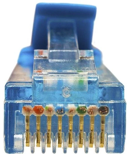 Патч-корд Suprlan 10-0148 UTP RJ-45 вил.-вилка RJ-45 кат.5E 2м синий LSZH 26AWG Патч-корд Suprlan 10-0148 UTP RJ-45 вил.-вилка RJ-45 кат.5E 2м синий LSZH 26AWG