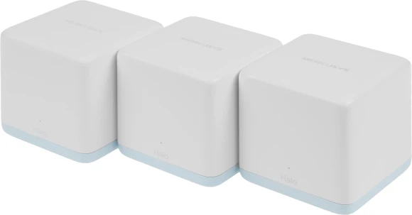 Бесшовный Mesh роутер Mercusys Halo H30 (HALO H30(3-PACK)) AC1200 10/100BASE-TX белый (упак.:3шт) Бесшовный Mesh роутер Mercusys Halo H30 (HALO H30(3-PACK)) AC1200 10/100BASE-TX белый (упак.:3шт)