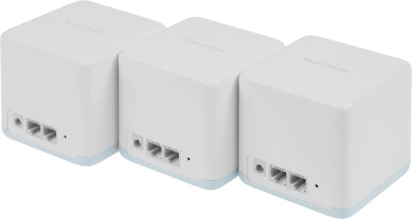 Бесшовный Mesh роутер Mercusys Halo H30 (HALO H30(3-PACK)) AC1200 10/100BASE-TX белый (упак.:3шт) Бесшовный Mesh роутер Mercusys Halo H30 (HALO H30(3-PACK)) AC1200 10/100BASE-TX белый (упак.:3шт)
