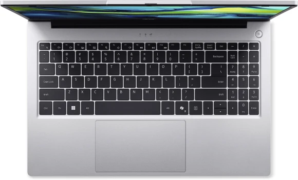 Ноутбук Acer Aspire Lite AL15-41 Ryzen 5 7430U 32Gb SSD1Tb AMD Radeon Graphics 15.6" IPS FHD (1920x1080) Windows 11 Pro silver WiFi BT Cam (UN.31ZSI.04F)