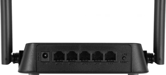 Роутер беспроводной D-Link DIR-615/Z1A N300 10/100BASE-TX черный Роутер беспроводной D-Link DIR-615/Z1A N300 10/100BASE-TX черный