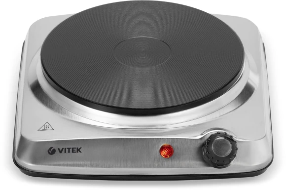 Плита Электрическая Vitek VT-3705 стальной (настольная)