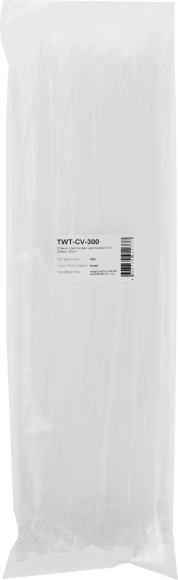 Стяжка пластиковая Lanmaster TWT-CV-300 300x3.6мм (упак:100шт) нейлон Стяжка пластиковая Lanmaster TWT-CV-300 300x3.6мм (упак:100шт) нейлон