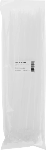 Стяжка пластиковая Lanmaster TWT-CV-300 300x3.6мм (упак:100шт) нейлон Стяжка пластиковая Lanmaster TWT-CV-300 300x3.6мм (упак:100шт) нейлон