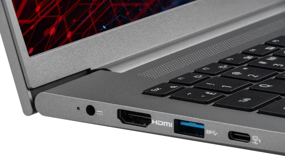 Ноутбук IRU Tactio 16ARB Ryzen 5 5500U 16Gb SSD512Gb Intel UHD Graphics 16" IPS FHD (1920x1200) Windows 11 Pro grey WiFi BT Cam 4830mAh (2110097)