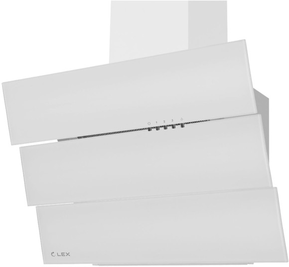 Вытяжка каминная Lex Rio G 600 белый управление: кнопочное (1 мотор) Вытяжка каминная Lex Rio G 600 белый управление: кнопочное (1 мотор)