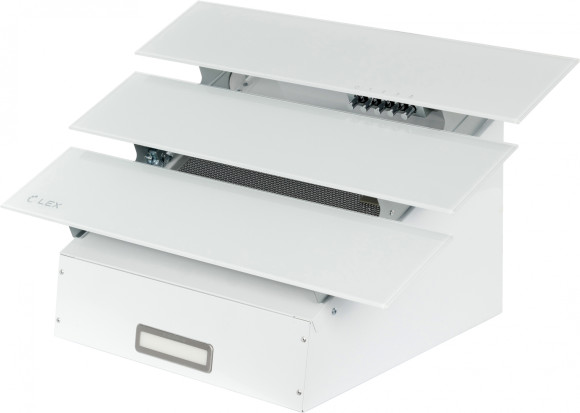 Вытяжка каминная Lex Rio G 600 белый управление: кнопочное (1 мотор) Вытяжка каминная Lex Rio G 600 белый управление: кнопочное (1 мотор)