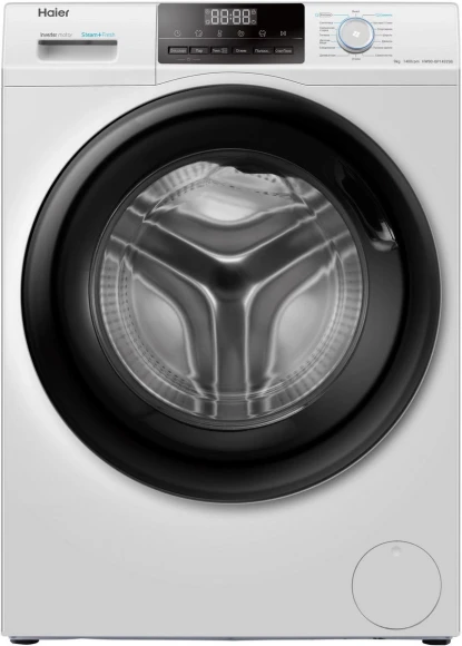 Стиральная машина Haier HWD70-BP14929S класс: B загр.фронтальная макс.:7кг (с сушкой) нержавеющая сталь инвертор