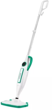 Швабра паровая Kitfort КТ-1098 1250Вт белый/зеленый Швабра паровая Kitfort КТ-1098 1250Вт белый/зеленый