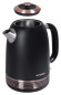 Чайник электрический Hyundai HYK-S4501 1.7л. 2200Вт черный/бронзовый корпус: металл/пластик Чайник электрический Hyundai HYK-S4501 1.7л. 2200Вт черный/бронзовый корпус: металл/пластик