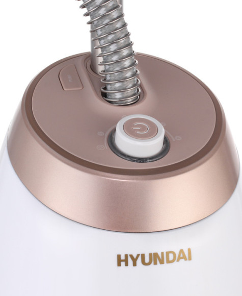 Отпариватель напольный Hyundai H-US02259 1800Вт белый/золотистый