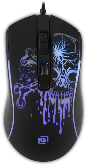 Мышь Оклик 702G черный оптическая 3600dpi USB для ноутбука 4but (1902907) Мышь Оклик 702G черный оптическая 3600dpi USB для ноутбука 4but (1902907)