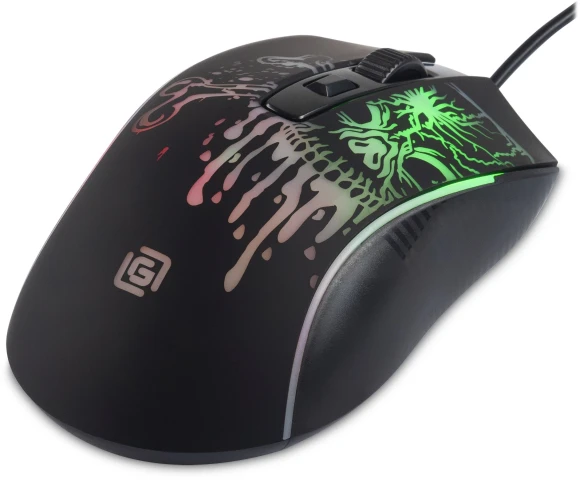 Мышь Оклик 702G черный оптическая 3600dpi USB для ноутбука 4but (1902907) Мышь Оклик 702G черный оптическая 3600dpi USB для ноутбука 4but (1902907)