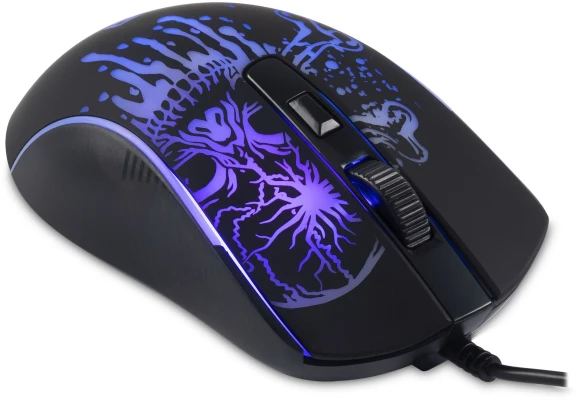 Мышь Оклик 702G черный оптическая 3600dpi USB для ноутбука 4but (1902907) Мышь Оклик 702G черный оптическая 3600dpi USB для ноутбука 4but (1902907)