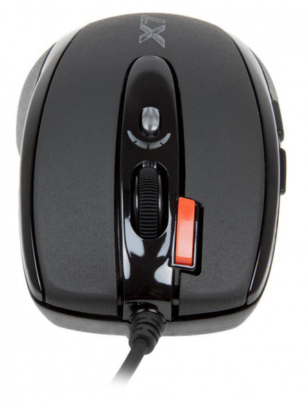 Мышь A4Tech X-718BK черный оптическая 3000dpi USB 6but (X-718BK USB) Мышь A4Tech X-718BK черный оптическая 3000dpi USB 6but (X-718BK USB)