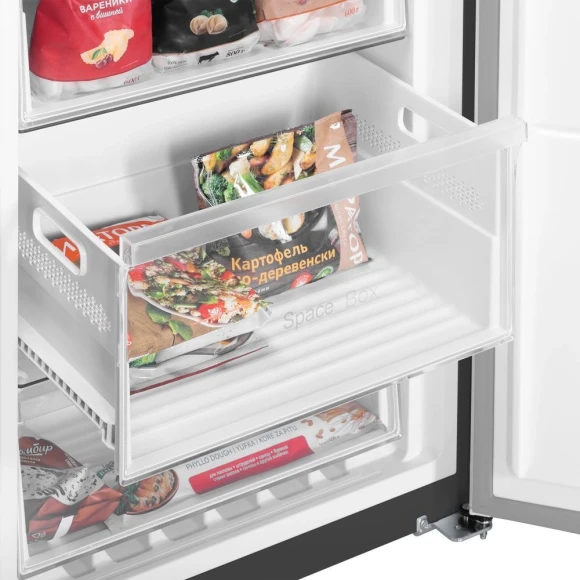 Морозильная камера Maunfeld MFFR185SB черная сталь Морозильная камера Maunfeld MFFR185SB черная сталь