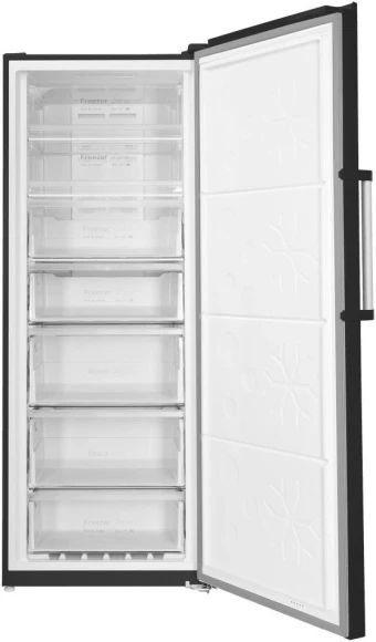 Морозильная камера Maunfeld MFFR185SB черная сталь Морозильная камера Maunfeld MFFR185SB черная сталь