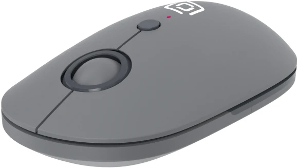 Мышь Оклик 409MW графитовый оптическая 1600dpi silent беспров. BT/Radio USB для ноутбука 4but (2007545)
