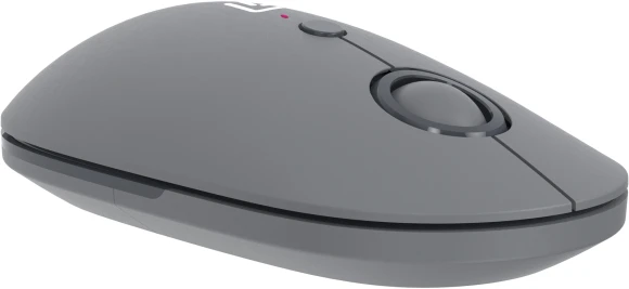 Мышь Оклик 409MW графитовый оптическая 1600dpi silent беспров. BT/Radio USB для ноутбука 4but (2007545)