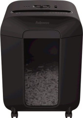 Шредер Fellowes PowerShred LX85 черный (секр.P-4) фрагменты 12лист. 19лтр. скрепки скобы пл.карты