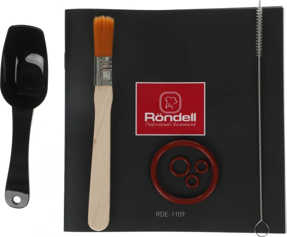 Кофемашина Rondell RDE-1109 1350Вт черный/серебристый