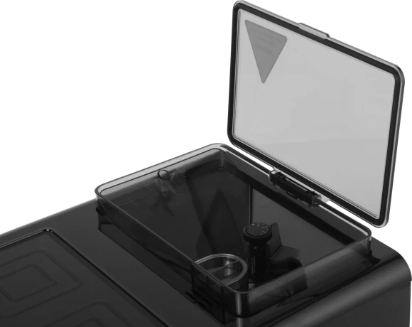 Кофемашина Rondell RDE-1109 1350Вт черный/серебристый