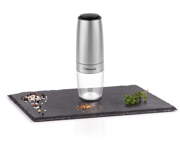 Мельница для перца/соли Rondell Loft Professional RD-1508 стальной упак.:подарочная коробка