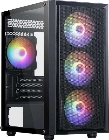 Корпус Accord M203 черный без БП mATX 2xUSB2.0 1xUSB3.0 audio bott PSU