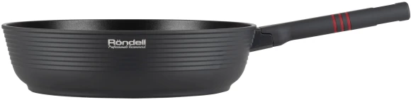 Сотейник Rondell Stripes RDA-1617 4.0л. d=28см (без крышки) серый Сотейник Rondell Stripes RDA-1617 4.0л. d=28см (без крышки) серый