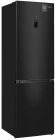 Холодильник Weissgauff WRK 2000 Total NoFrost Inverter Black Inox 2-хкамерн. черный инвертер