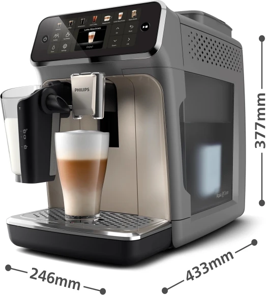 Кофемашина Philips EP4446/70 1500Вт черный Кофемашина Philips EP4446/70 1500Вт черный